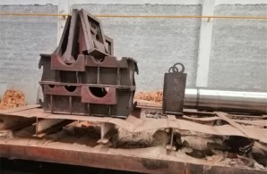 特大型打砂設備，對所有特大型金屬件表面打砂清除表面雜質