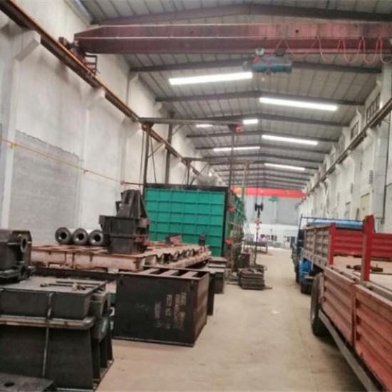 特大型打砂設備，對所有特大型金屬件表面打砂清除表面雜質